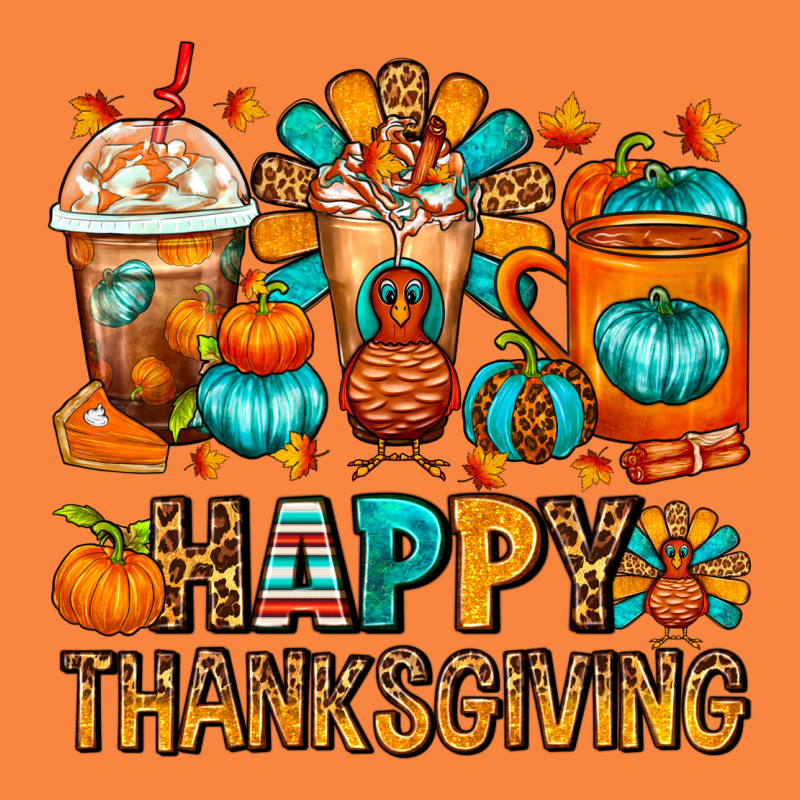 Happy Thanksgiving Coffee Cups Premium Sweatshirt by FaDigitalArtStudio | Teevron