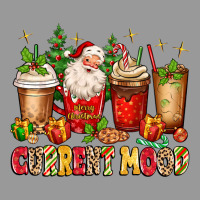 Christmas Santa Coffee Cups Current Mood Vintage Hoodie | Teevron