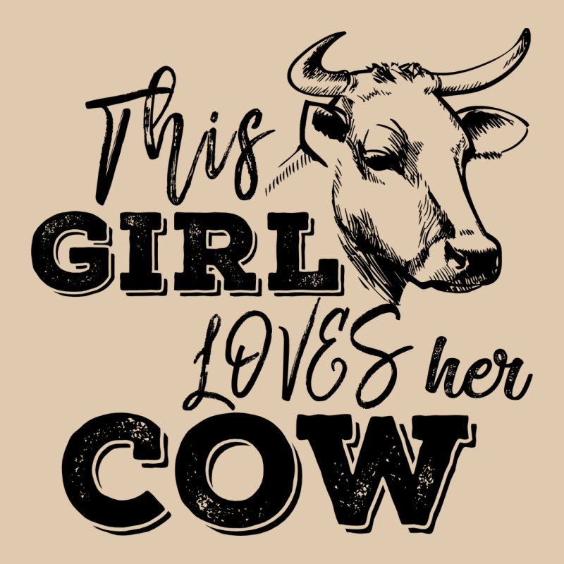This Girl Loves Her Cow Heavyweight Sweatshirt by Bettercallsaul | Teevron