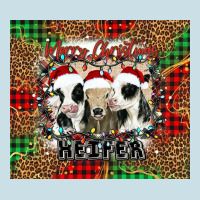 Merry Christmas Heifer Ladies Tee | Teevron