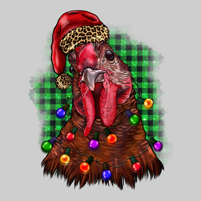 Christmas Rooster Premium Tee by BarkalooDesign | Teevron