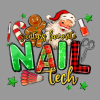 Santas Favorite Nail Tech Vintage Hoodie | Teevron