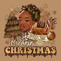 Have A Melanin Christmas  Black Woman Vintage Hoodie | Teevron