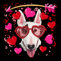 Valentine's Day  Bull Terrier Ladies Tee | Teevron
