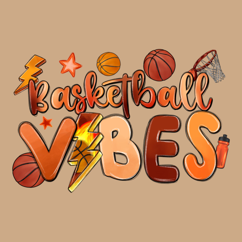 Basketball Vibes Vintage Hoodie by MaliasSmallBusiness | Teevron