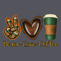 Peace Love Coffee Vintage Hoodie | Teevron