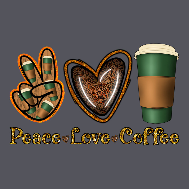 Peace Love Coffee Vintage Hoodie by Jasminsmagicworld | Teevron