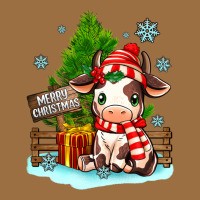 Merry Christmas Cow Vintage Tee | Teevron