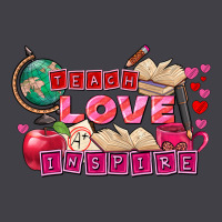 Valentine's Day Teach Love Inspire Heavyweight Hoodie | Teevron