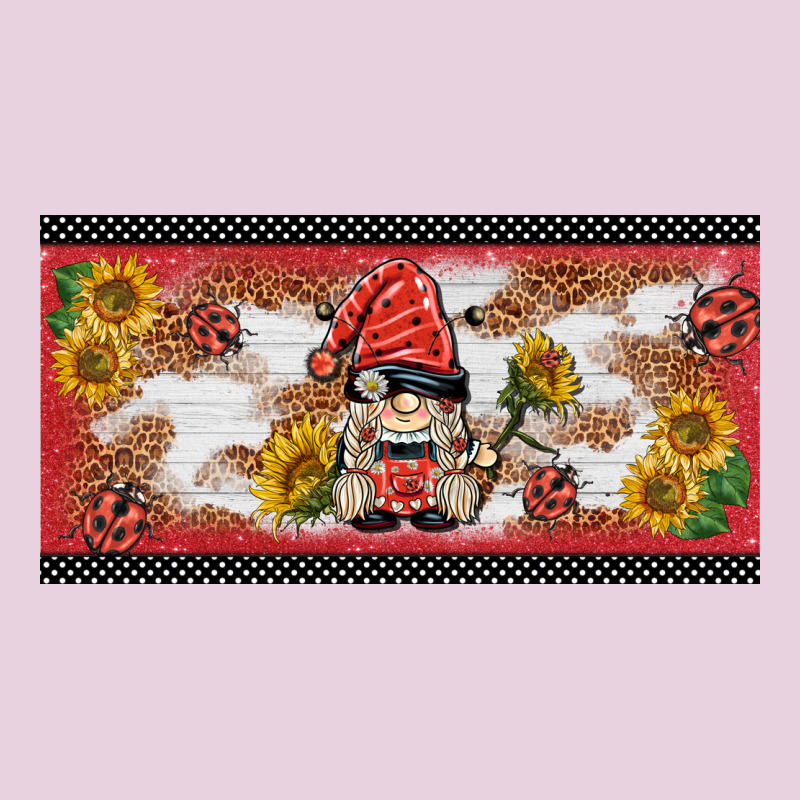 Ladybug Gnomies License Plate Template Ladies Tee by BarkalooDesign | Teevron