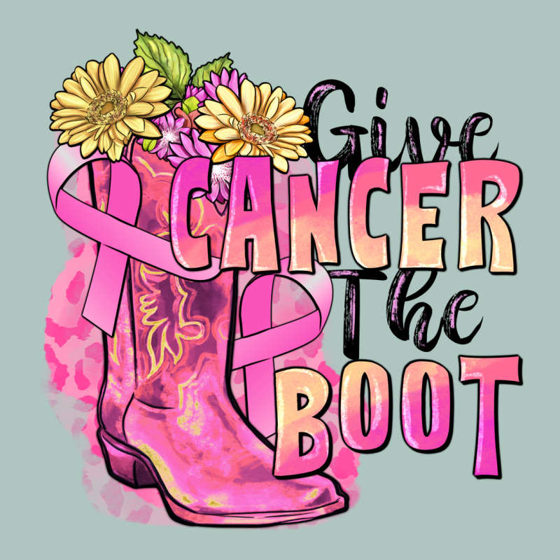 Give Cancer The Boot Premium Sweatshirt by FaDigitalArtStudio | Teevron