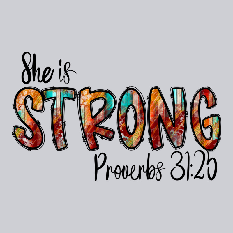 She Is Strong Provebs Classic Tee by CowhideDigitalArt | Teevron