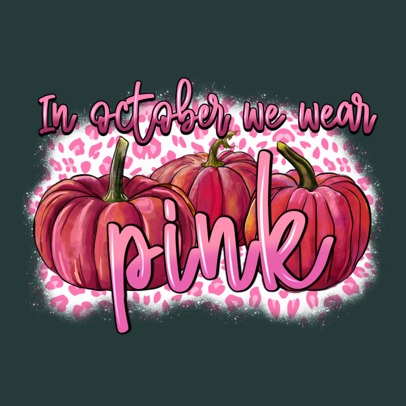 In October We Wear Pink Breast Cancer Premium Sweatshirt by FaDigitalArtStudio | Teevron
