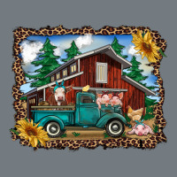 Western Barn With Farm Animals Heavyweight Sweatshirt | Teevron