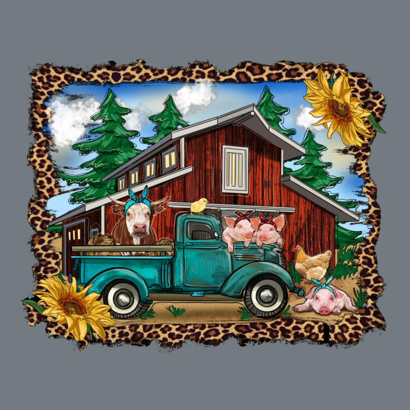 Western Barn With Farm Animals Heavyweight Sweatshirt by RanaPortraitStore | Teevron