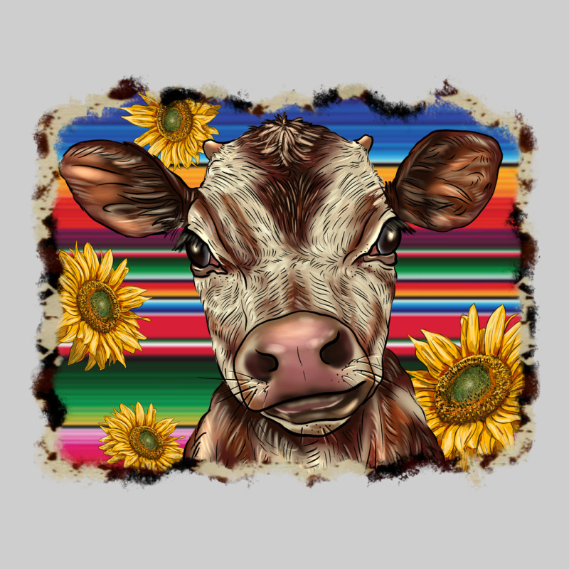 Western Background Baby Calf Premium Tee by BarkalooDesign | Teevron
