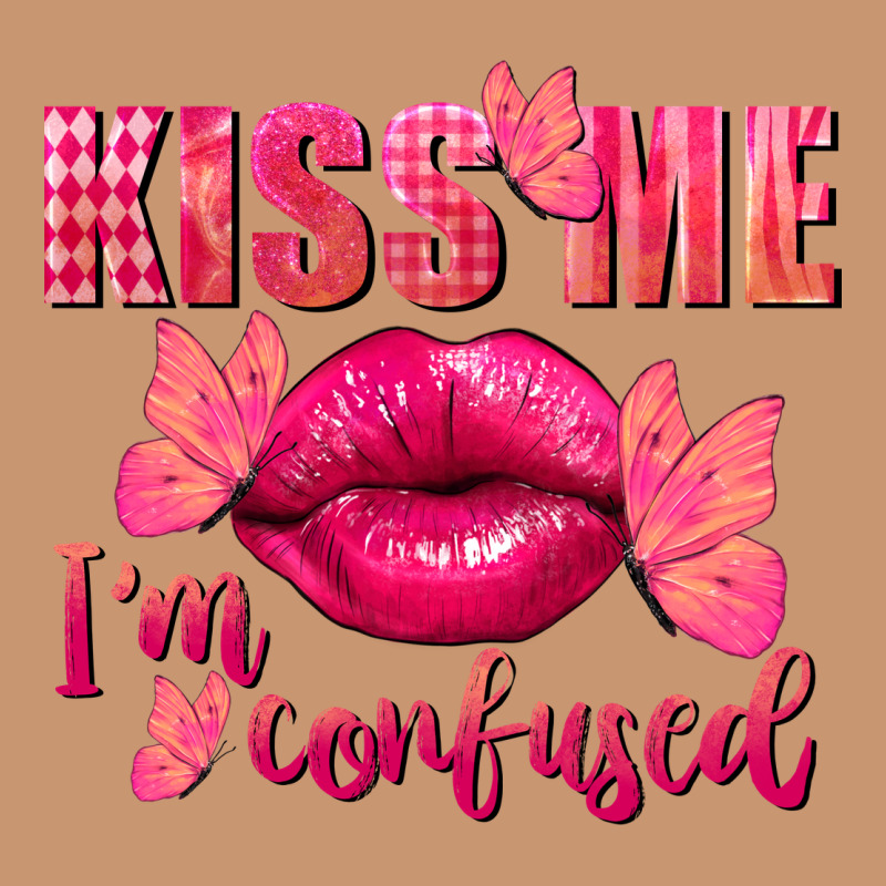 Kiss Me I'm So Confused Valentine's Day Heavyweight Hoodie by FaDigitalArtStudio | Teevron
