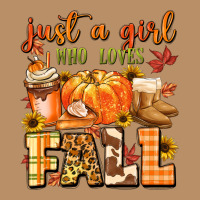 Just A Girl Who Loves Fall Vintage Hoodie | Teevron