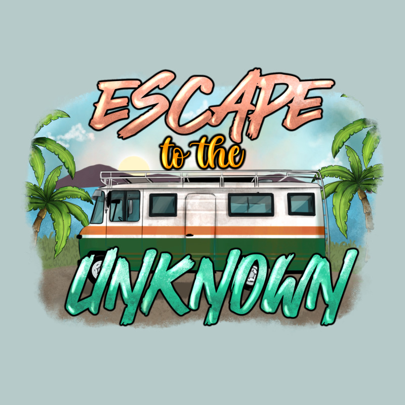 Escape To The Unknown Heavy Core Tee by NancyCooperArtShop | Teevron