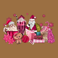 Pink Santa Coffee Vintage Tee | Teevron