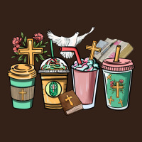 Faith Coffee Cups Heavy Core Tee | Teevron