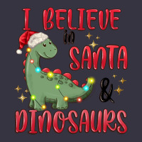 I Believe In Santa & Dinosaurs Vintage Hoodie | Teevron