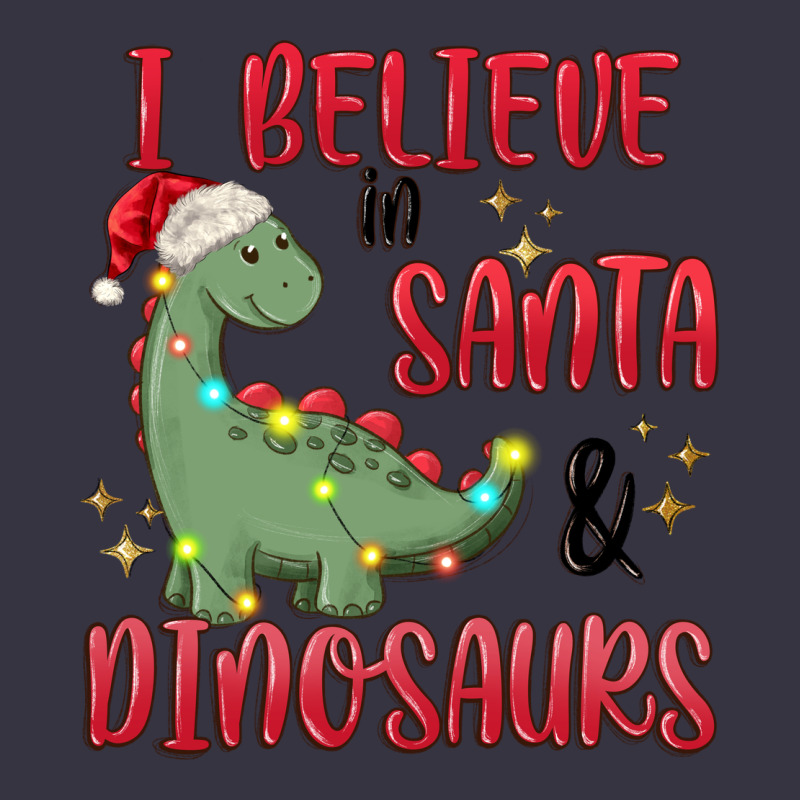 I Believe In Santa & Dinosaurs Vintage Hoodie by MaliasSmallBusiness | Teevron