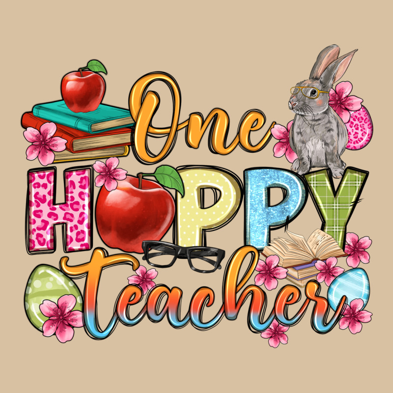 Easter Day One Hoppy Teacher Heavyweight Hoodie by OliviaCreatesArt | Teevron