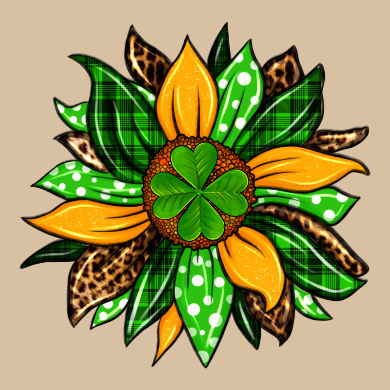 St. Patrick's Sunflower Heavyweight Hoodie by OliviaCreatesArt | Teevron