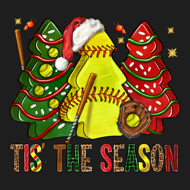 Tis' The Season Softball Christmas Cakes Bbs Classic Tee by BundleAndBundleShop | Teevron