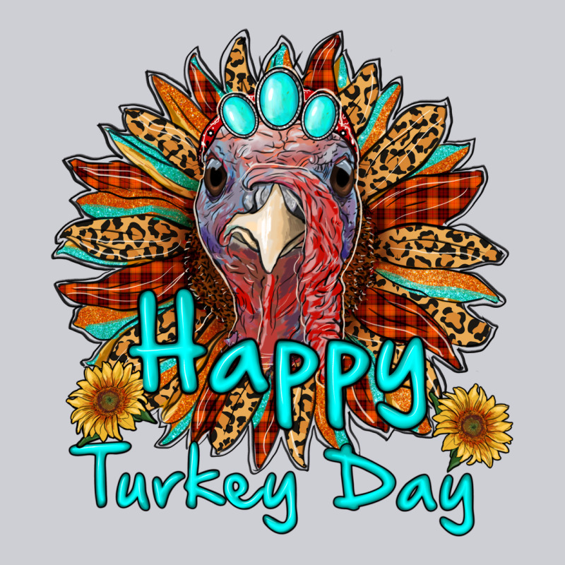 Happy Turkey Day Sunflower Heavyweight Sweatshirt by RanaPortraitStore | Teevron