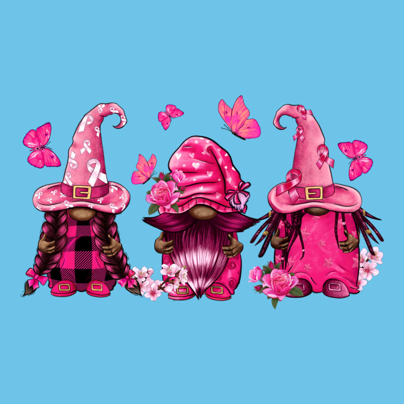 Breast Cancer Afro Gnomies Premium Sweatshirt by FaDigitalArtStudio | Teevron