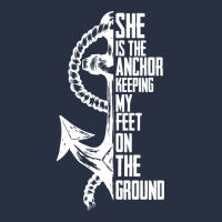 She Is The Anchor Keeping My Feet On The Ground Heavyweight Sweatshirt | Teevron