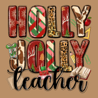 Holly Jolly Teacher Vintage Hoodie | Teevron