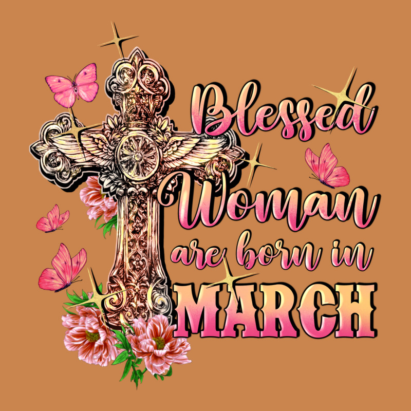 Blessed Women Are Born In March Heavyweight Hoodie by FaDigitalArtStudio | Teevron