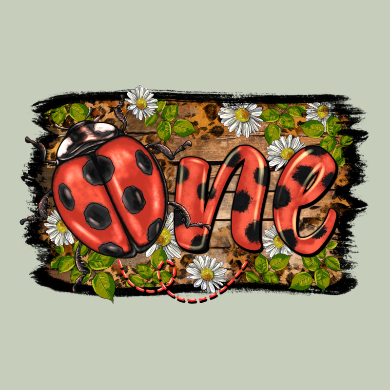 Ladybug One Background Ladies Tee by BarkalooDesign | Teevron