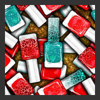 nail polish with glitter seamless pattern bbs | Teevron