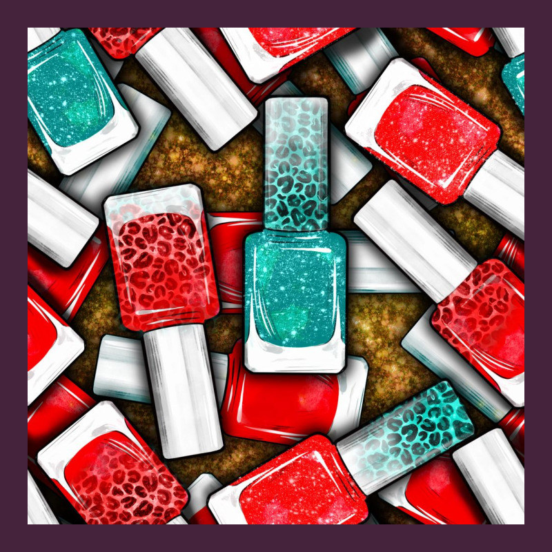 Nail Polish With Glitter Seamless Pattern Bbs Classic Tee by BundleAndBundleShop | Teevron