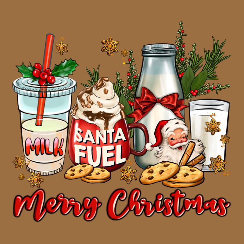 Santa Fuel Merry Christmas Vintage Tee by MaliasSmallBusiness | Teevron