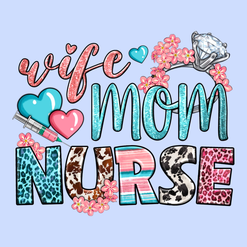 Wife Mom Nurse Urban Heavy Tee by BundleAndBundleShop | Teevron