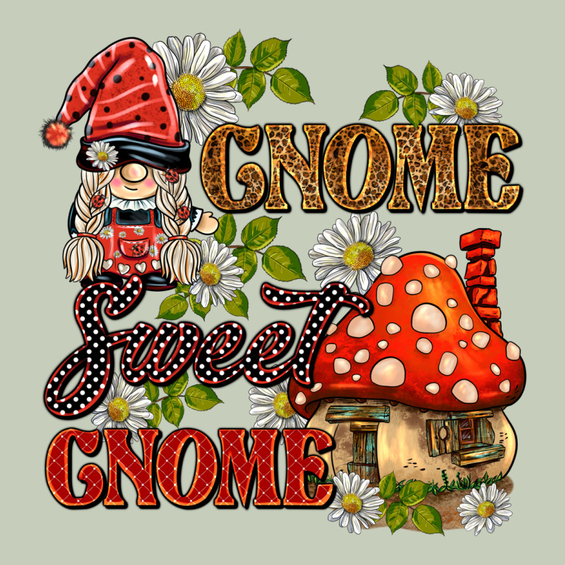 Gnome Sweet Gnome Ladies Tee by BarkalooDesign | Teevron