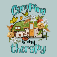 Camping Is My Therapy Heavy Core Tee | Teevron