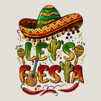 Let's Fiesta Mexican Hat Heavy Core Tee | Teevron