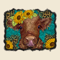 Western Leopard Buffalo Plaid Baby Highland Cow Premium Tee | Teevron