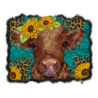 western leopard buffalo plaid baby highland cow | Teevron