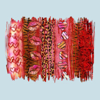 Valentine's Day Brushstrokes Ladies Tee | Teevron