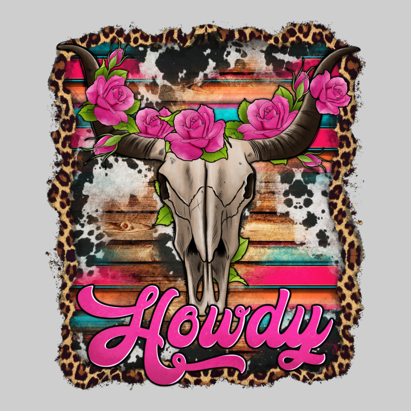 Howdy Valentine's Day Bull Skull Premium Tee by Jasminsmagicworld | Teevron