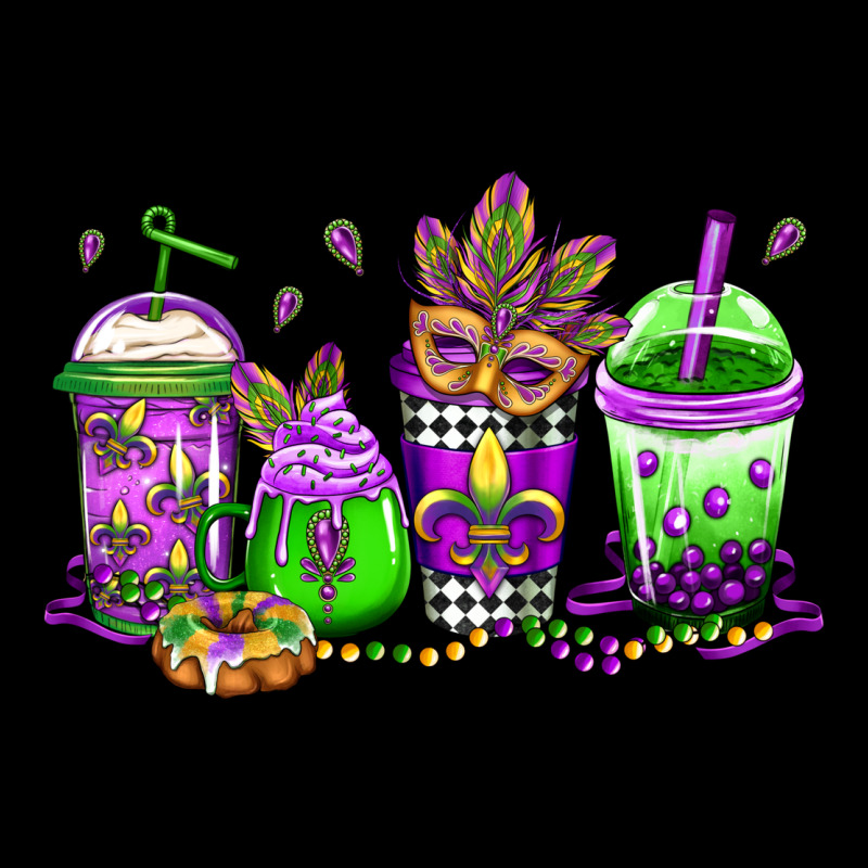 Mardi Gras Coffee Ladies Tee by Jasminsmagicworld | Teevron