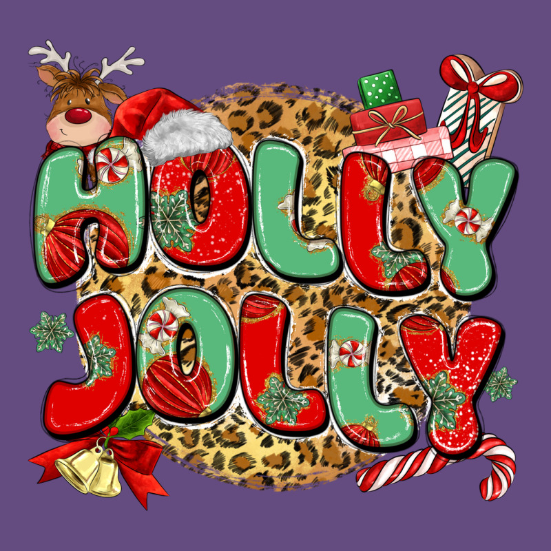 Holly Jolly Christmas Vintage Hoodie by MaliasSmallBusiness | Teevron