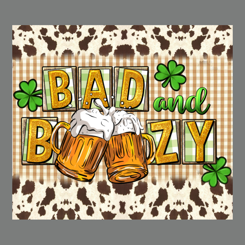 Bad And Boozy Premium Hoodie by CowGirlArtShop | Teevron